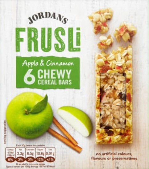 BFUP Biltong Website | Frusli Apple Cinnamon Bar